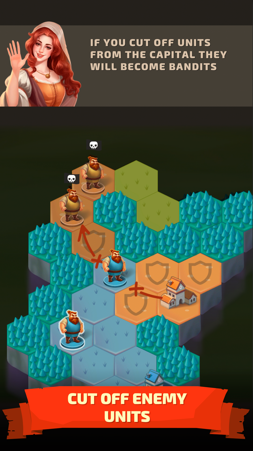 Medieval Conquest : Turn based tactics screenshot 6