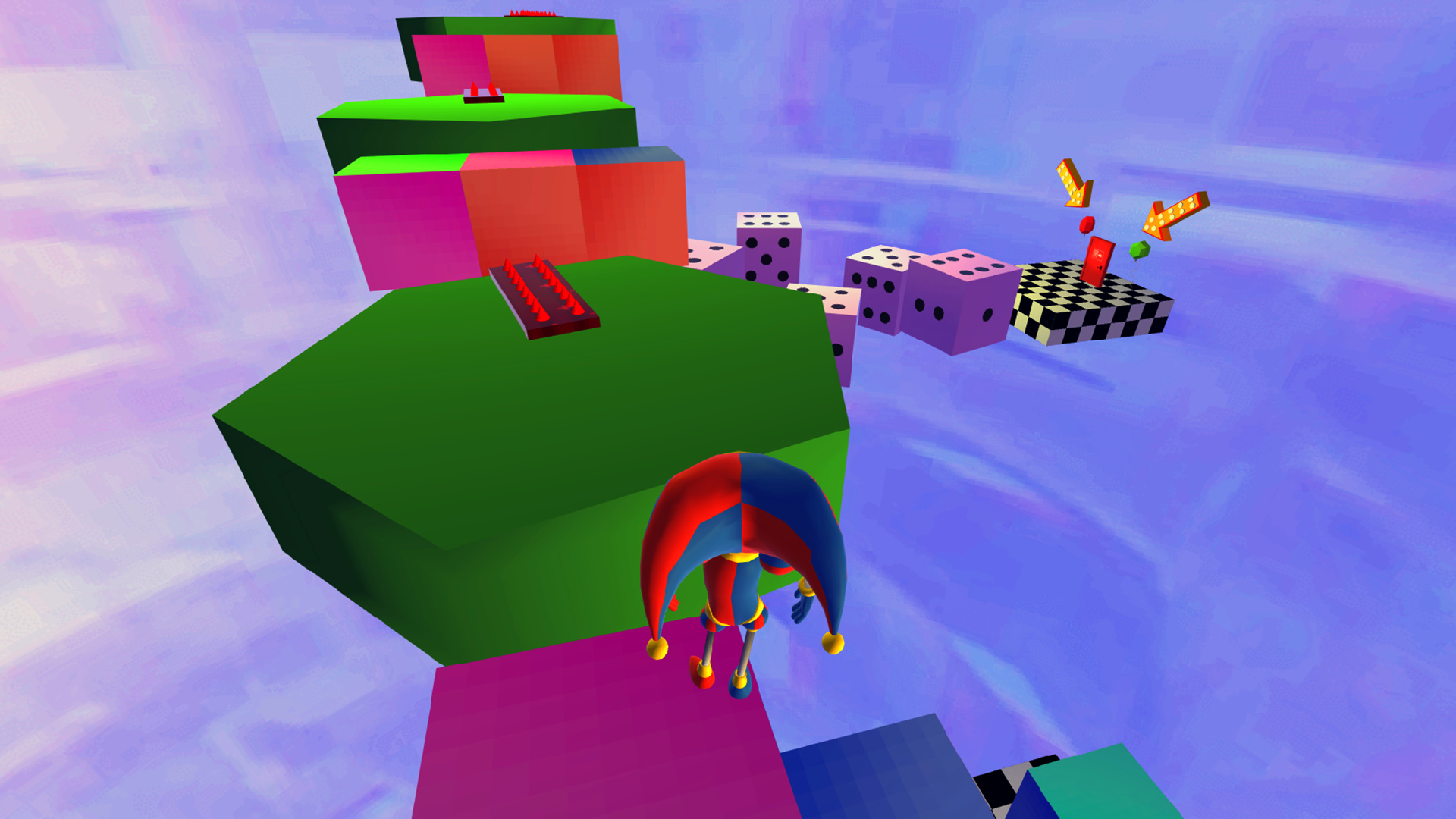 Digital Circus: Parkour with Pomni screenshot
