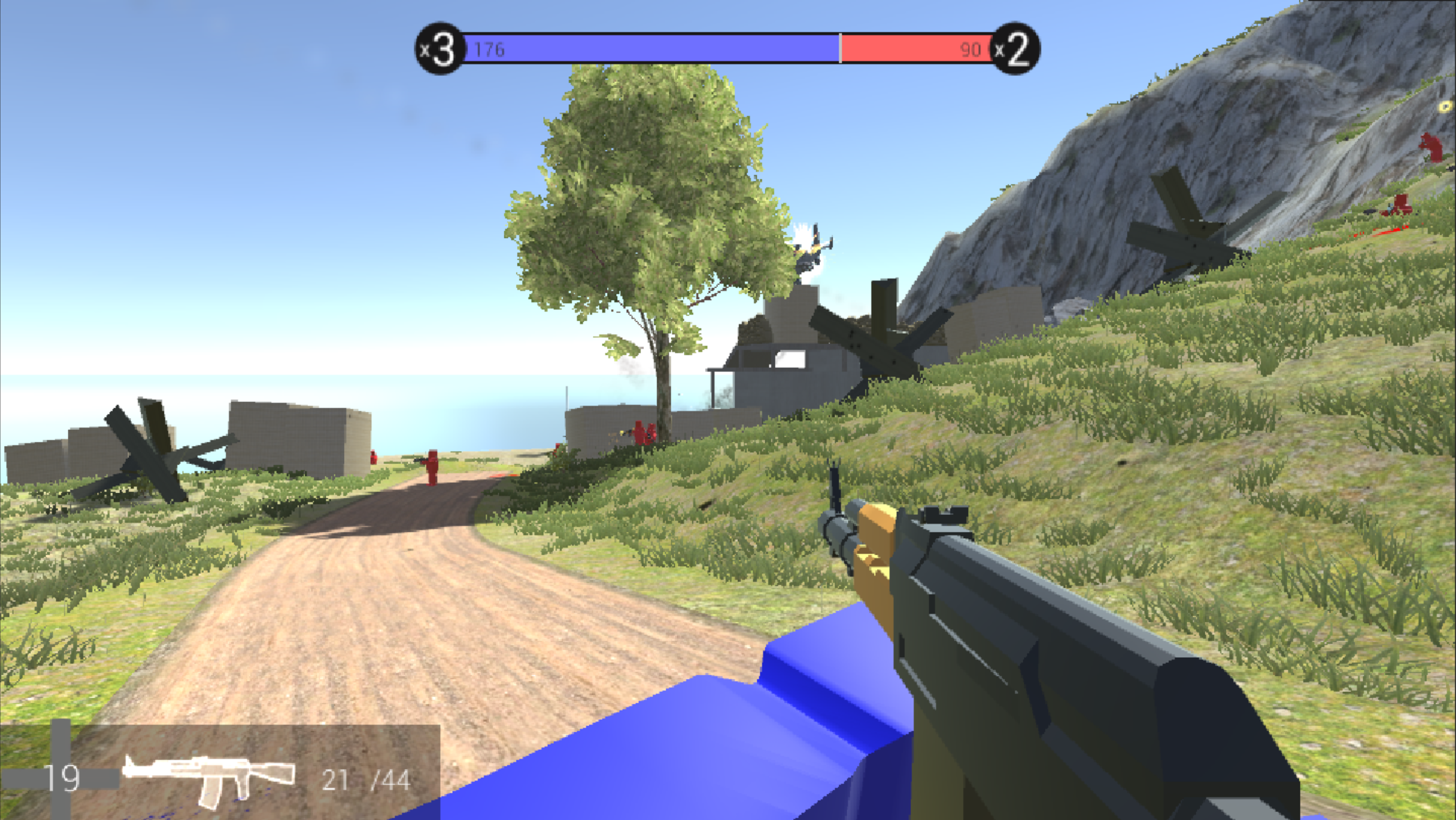 Red vs Blue screenshot 1