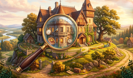 Hidden Objects: Hilltop Manor