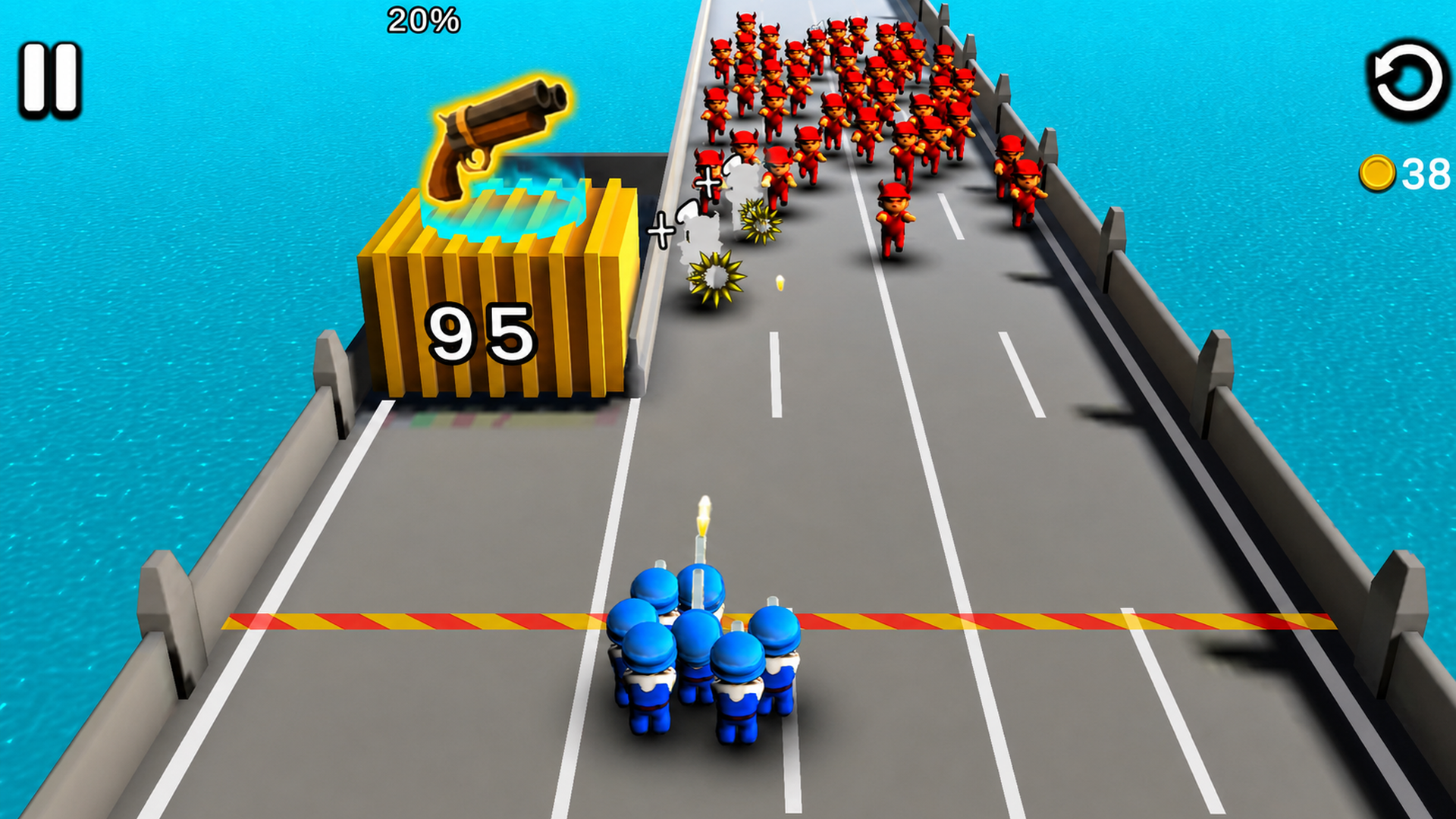 Red and Blue: Assault Squad screenshot 3