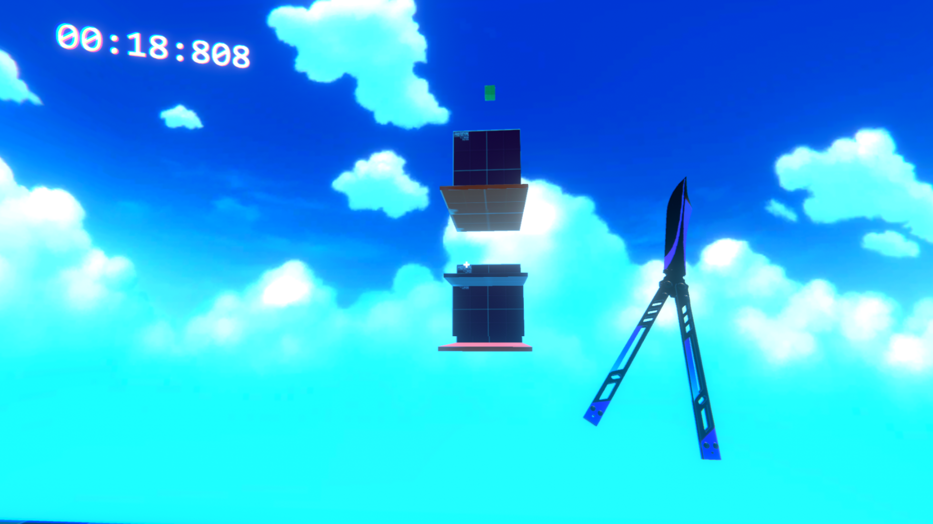 GRAVITATION - Parkour with Knives screenshot