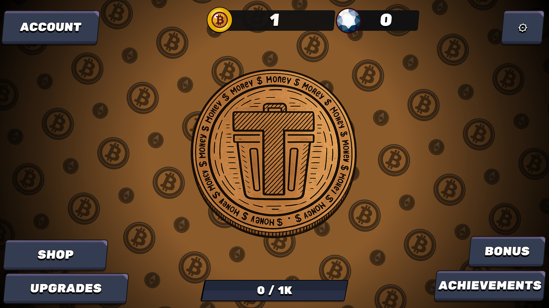 Cryptoclicker — screenshot 1