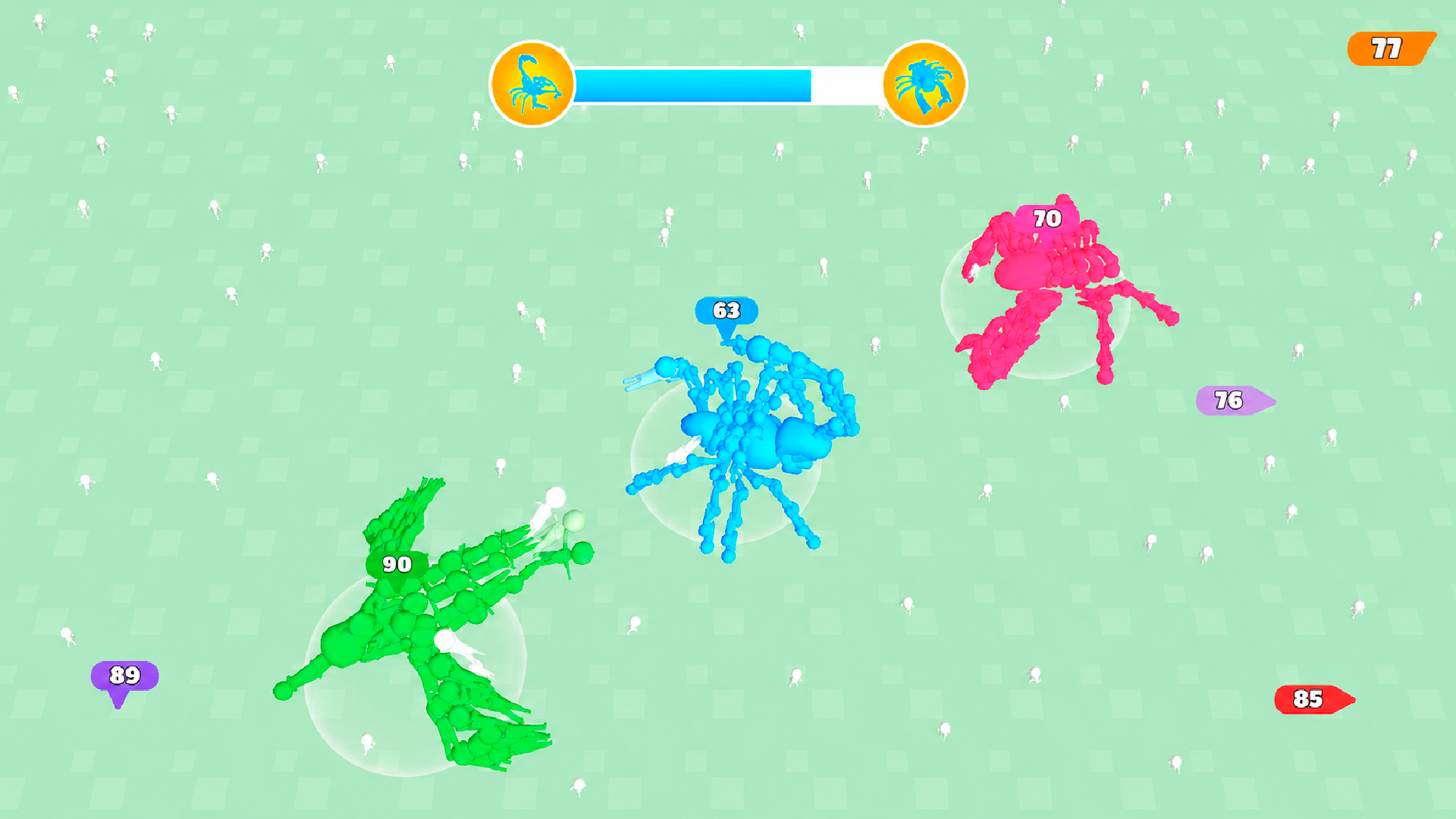 Crowd Evolution: Arena io — screenshot 1