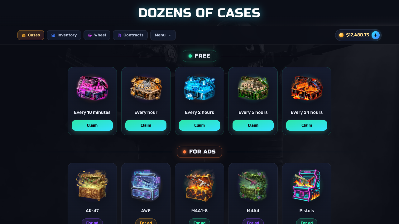 CS:GO Cases screenshot