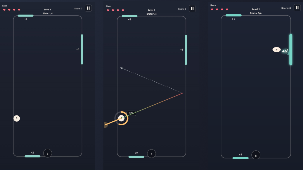 Sum Billiards: Ball Puzzle — screenshot 1