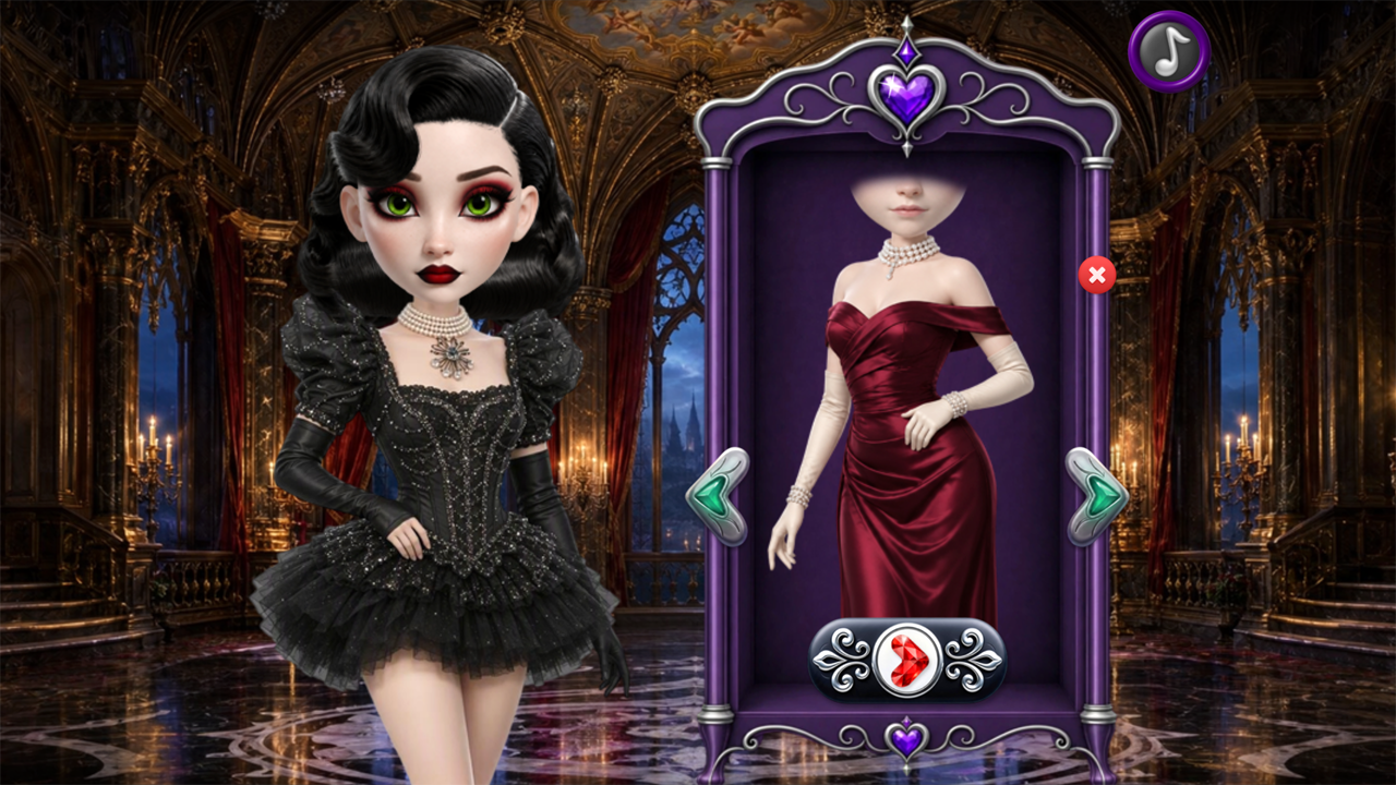 Night Silk Dark City Fashionistas screenshot 12