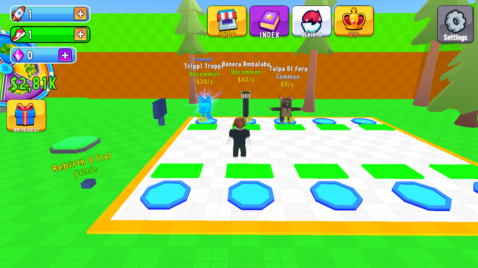 Brainrots: Only Up — screenshot 2