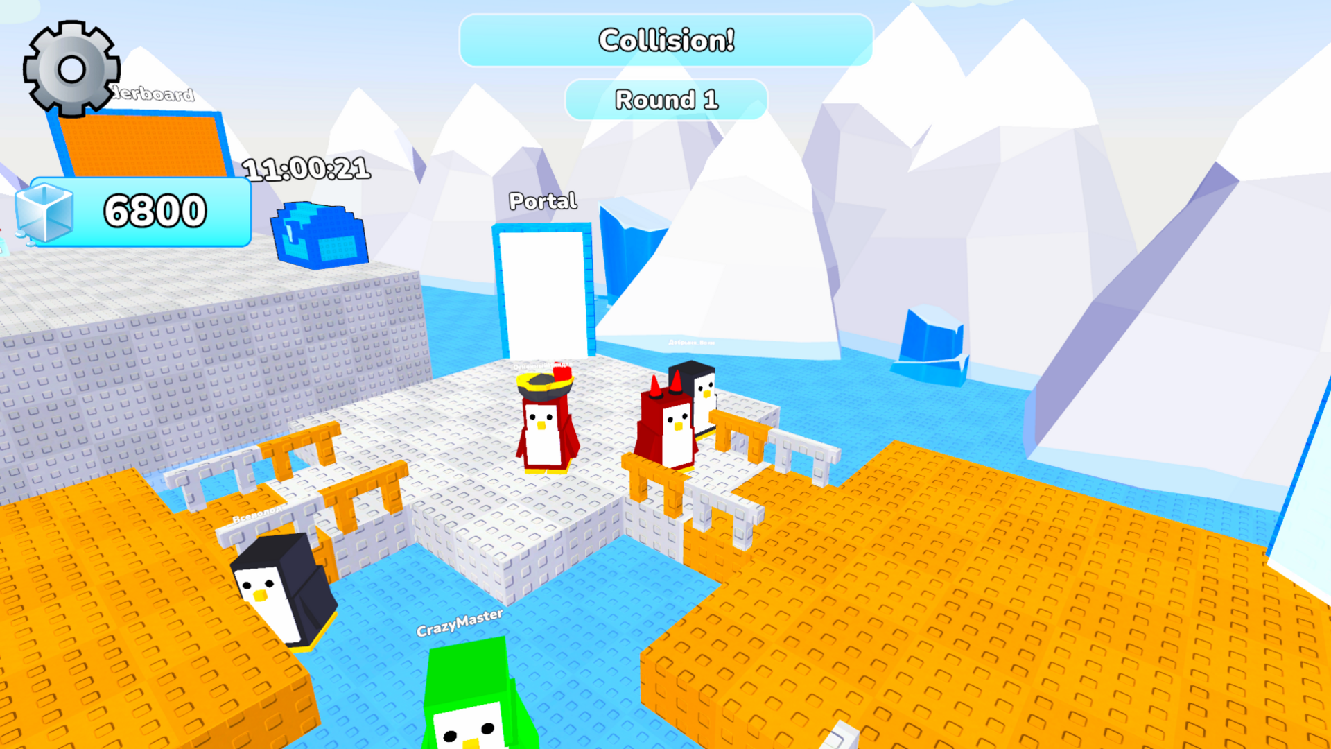 Knockout - Push Penguins on Ice! screenshot