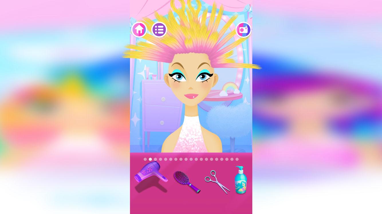 Beauty salon screenshot