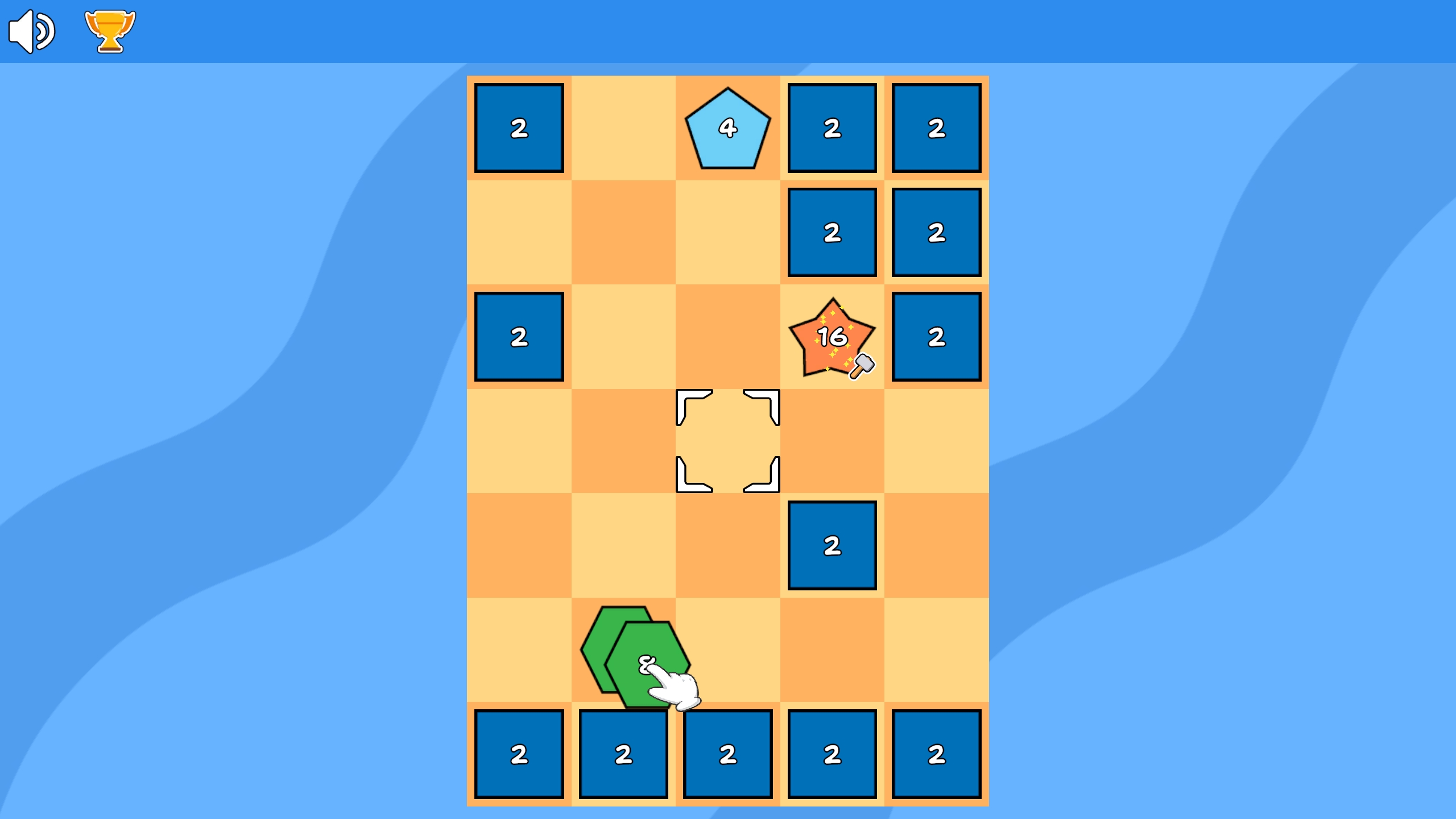Merge 2048 — screenshot 2