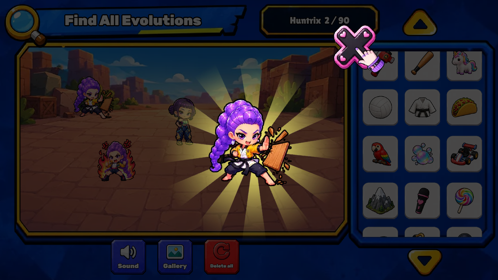 Rumi Huntrix: K-pop Huntresses emoji craft — screenshot 10