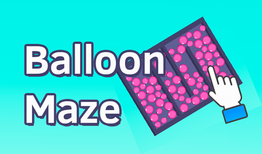 Balloon Maze game
