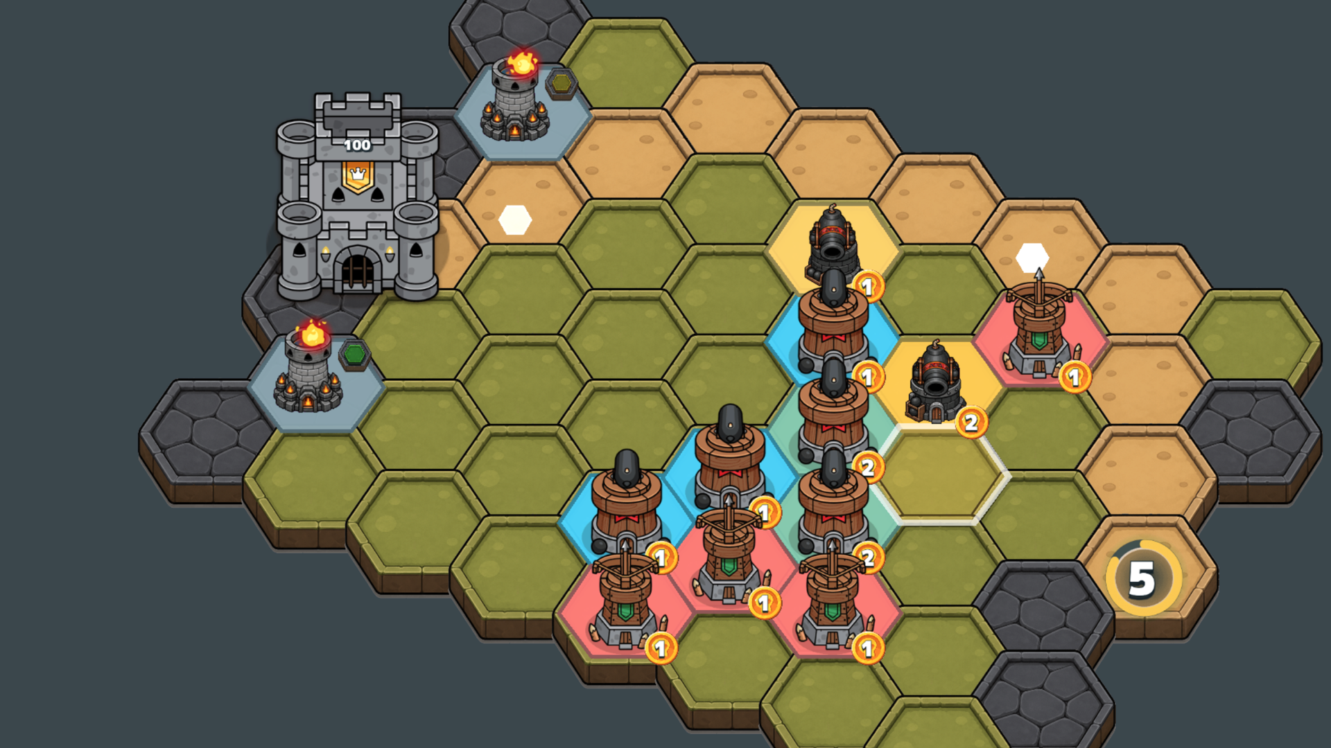 Hexa Defense screenshot 3