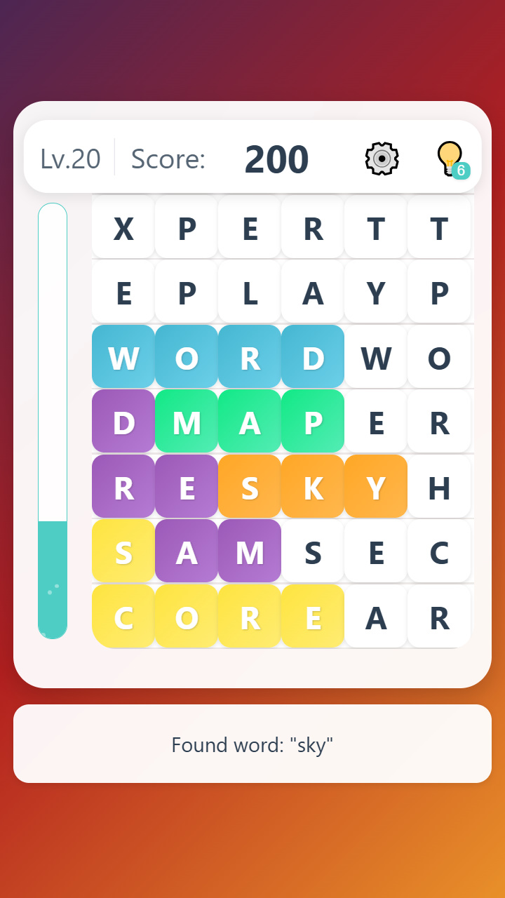 Fillword without end screenshot 5