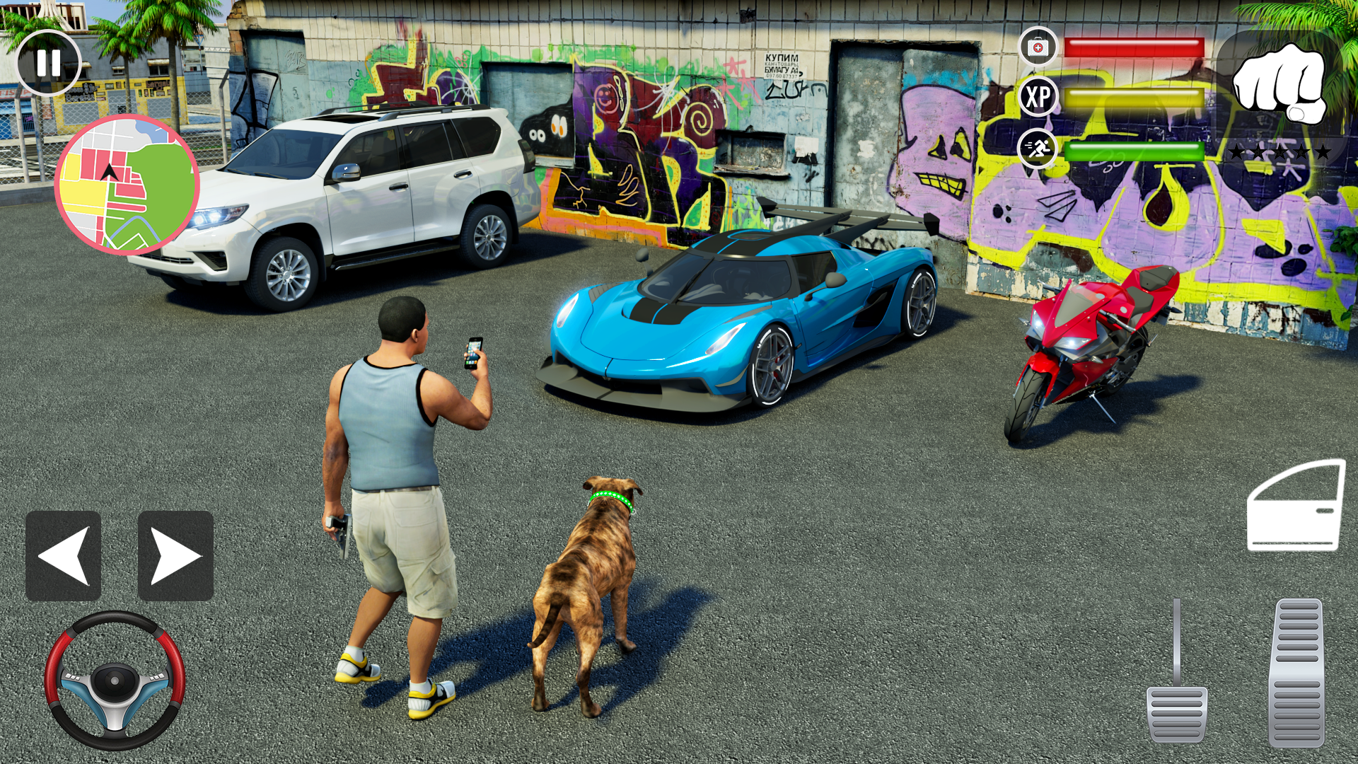 Open World Car Driving 3D screenshot