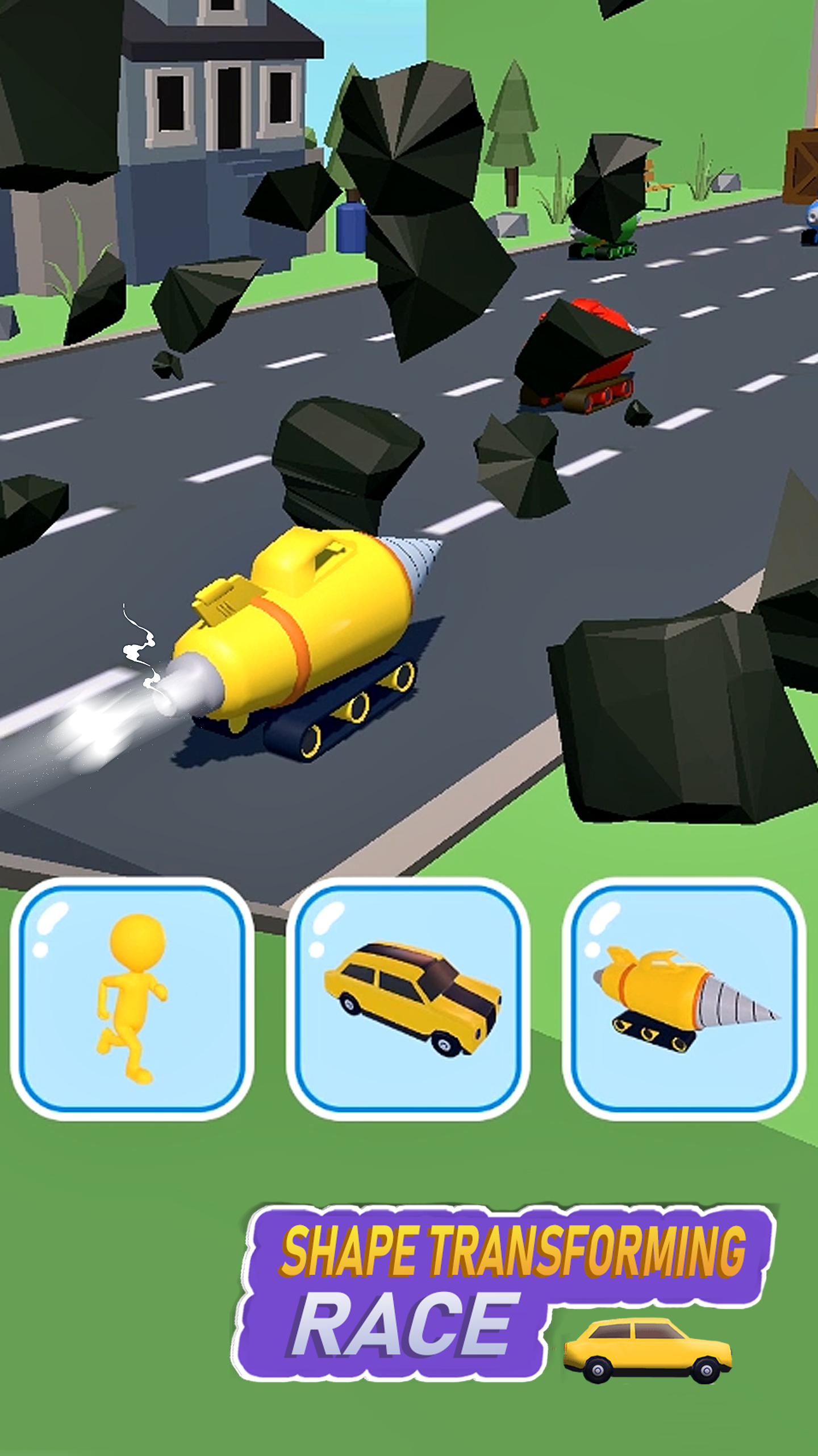 Shape Transforming Race screenshot 4
