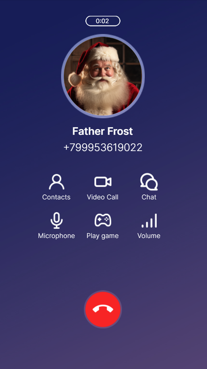 Call Santa Claus: Father Frost Video Call and Chat screenshot 11