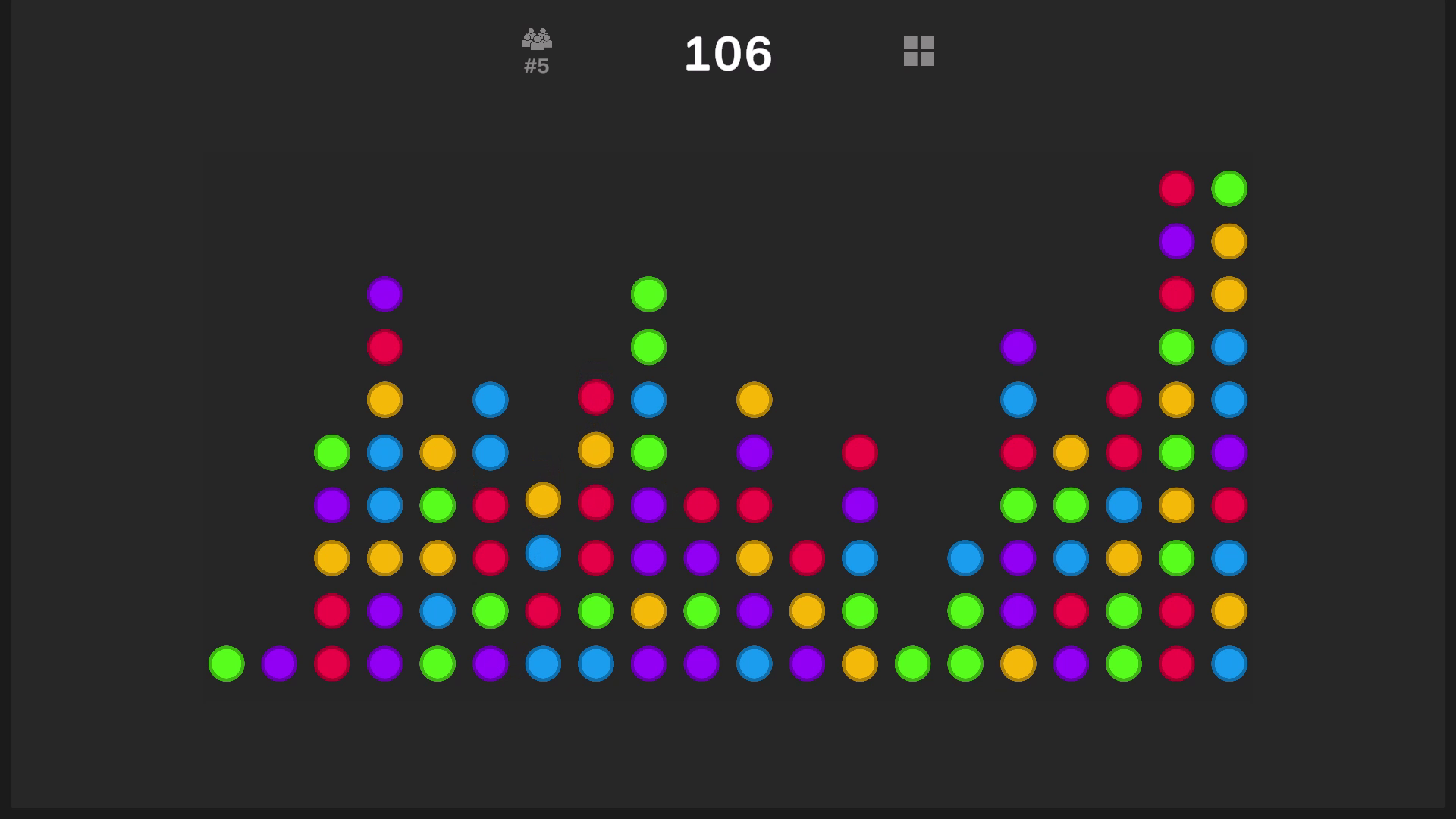 Bubble balls chains: colorful balls — screenshot 4