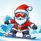 Gra Santa Claus: Snowboard