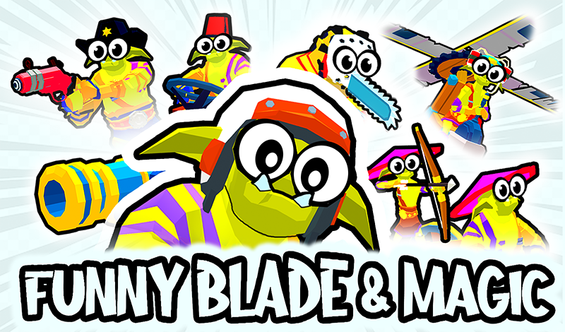 Funny Blade & Magic game cover