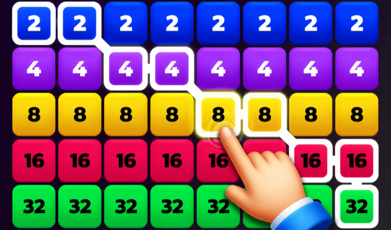 2048 Line Merge game cover