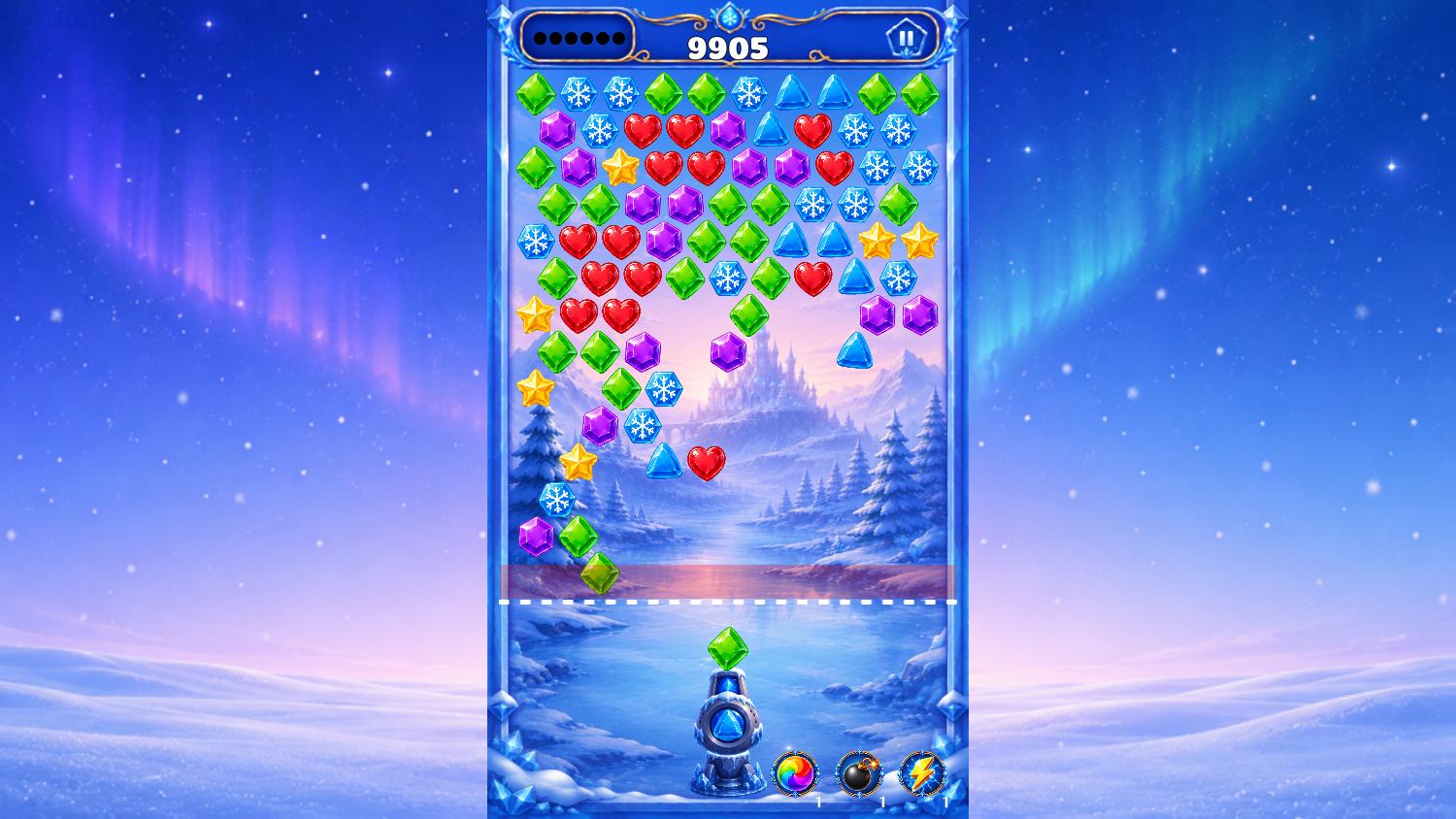 Bubble Shooter: Ледяная Сказка — screenshot 3