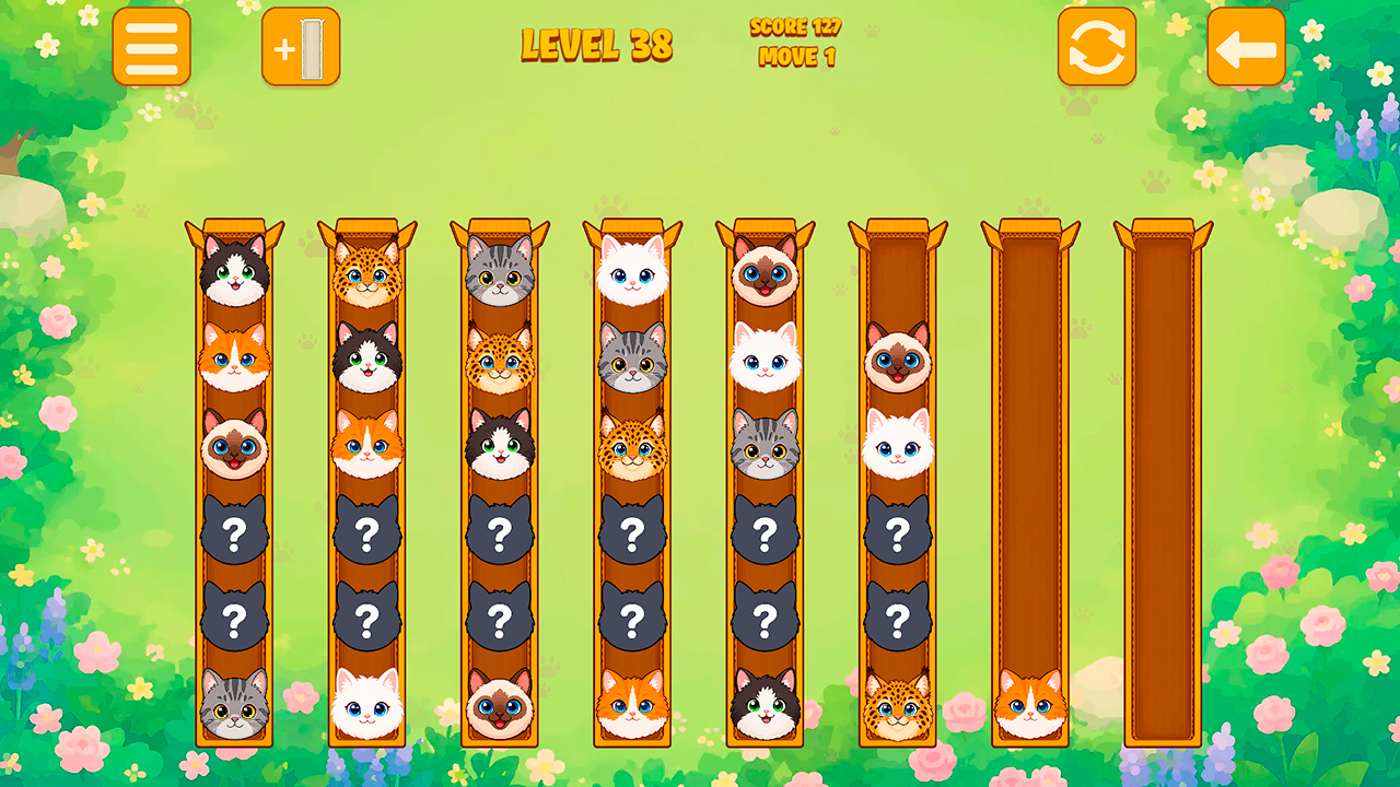 Kitty Sort — screenshot 2
