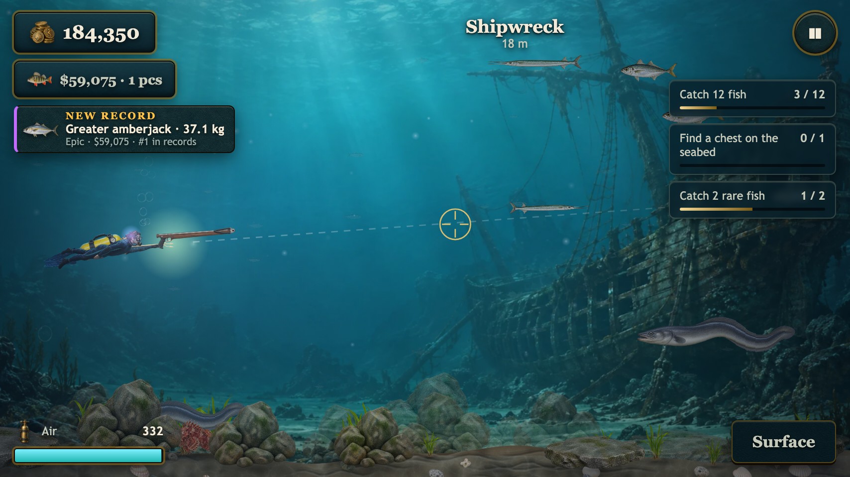 Spearfishing: Deep Sea Hunt screenshot 7