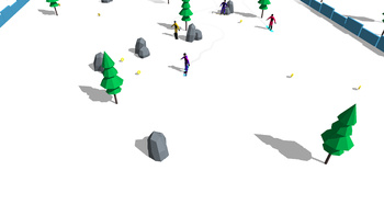 Snowboard Racing