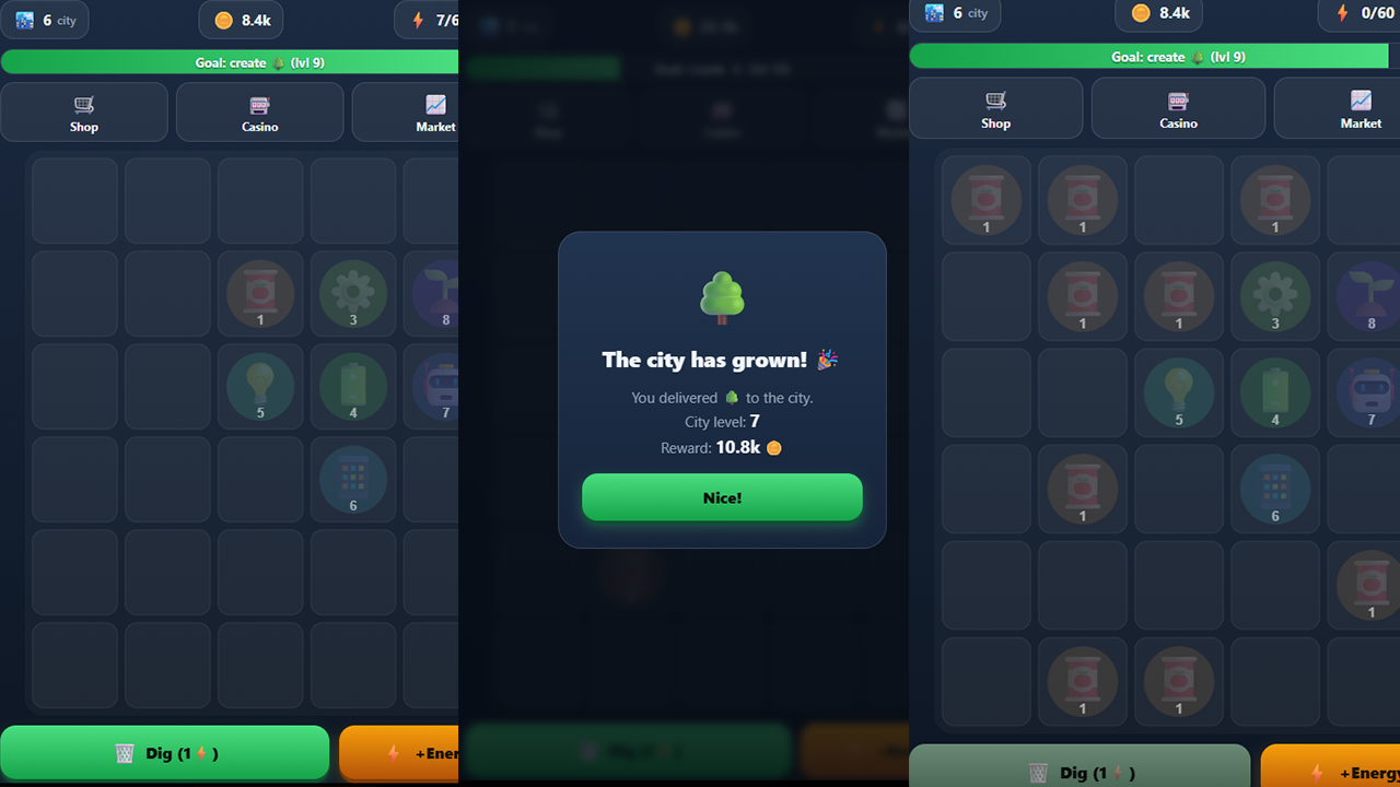 City of Mergers — screenshot 1