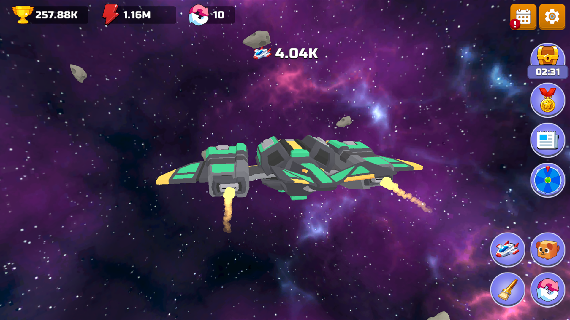 Обби: Космические приключения на звездолётах — screenshot 1