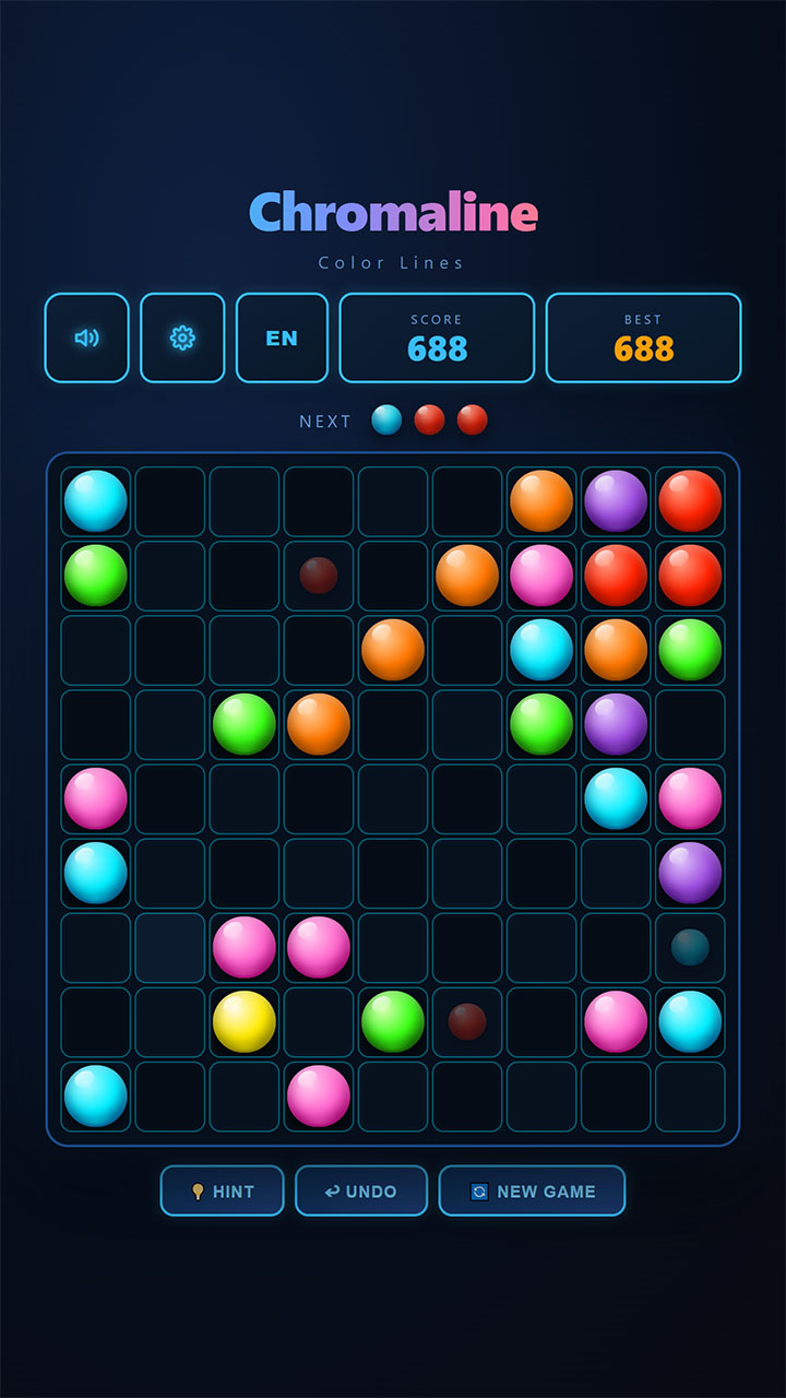 Chromaline. Color Lines screenshot 5