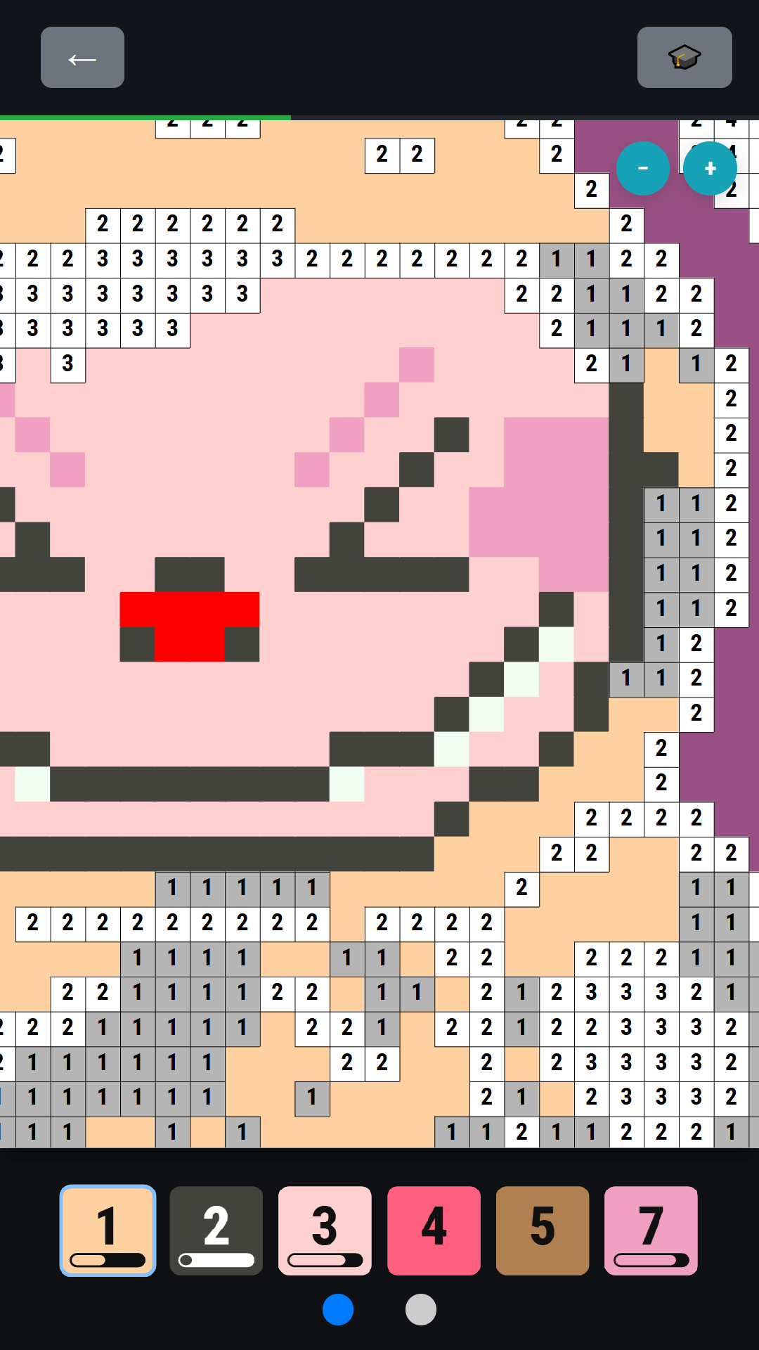 Pixel Assembly: Paint by Numbers screenshot 4