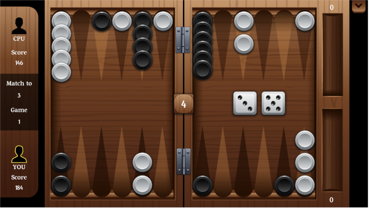 Backgammon screenshot 1