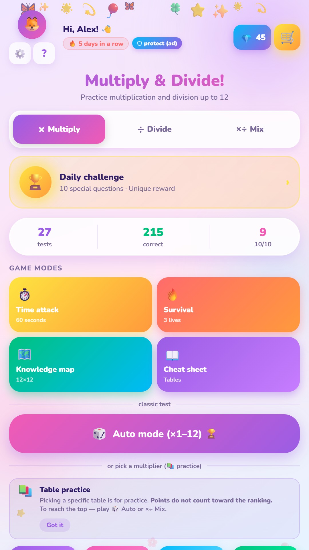 Multiply & Divide! screenshot 3