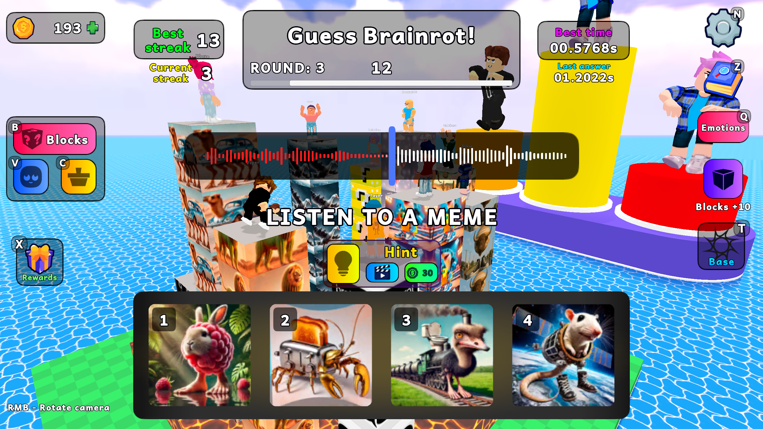 Guess the Italian Brainrot or Die — screenshot 2