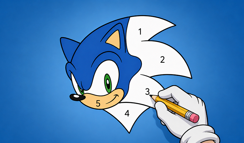 Sonic Wonder Coloring game cover