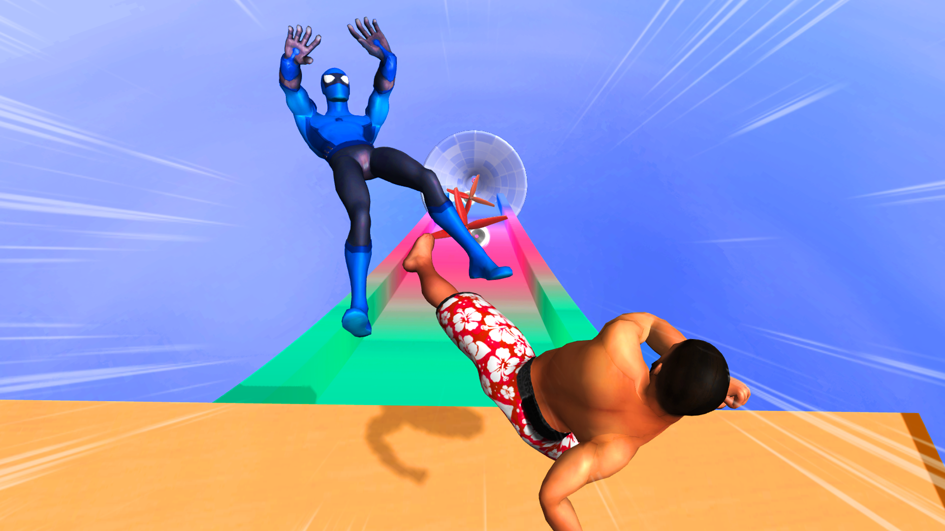Crazy Downhill! Ragdoll Fall Down! screenshot