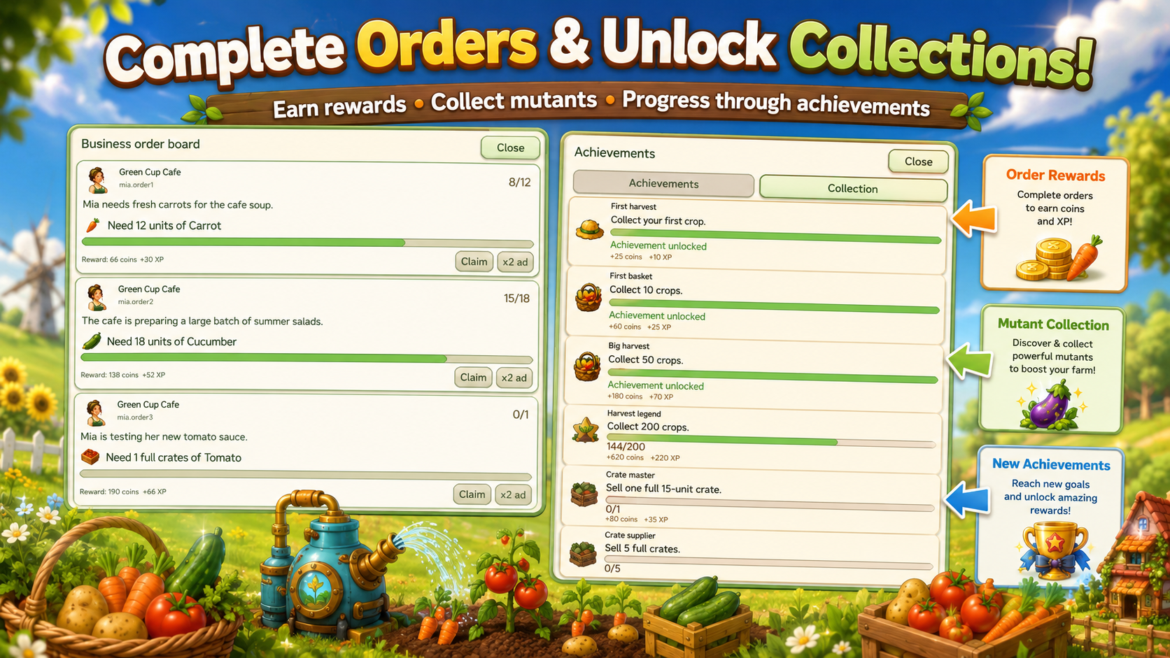 Merge Harvest — screenshot 2