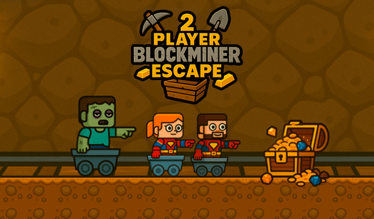 2 Player BlockMiner Escape