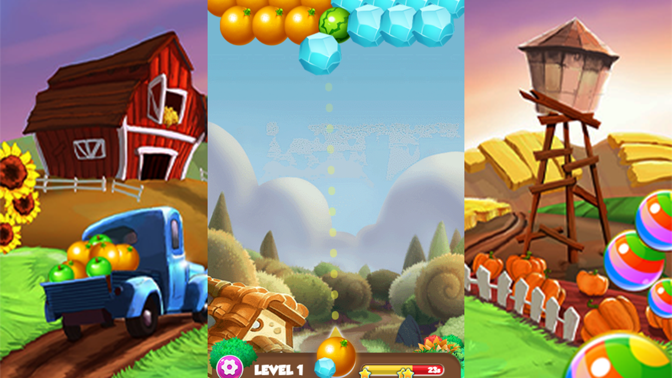 Bubble Fruit Shooter screenshot