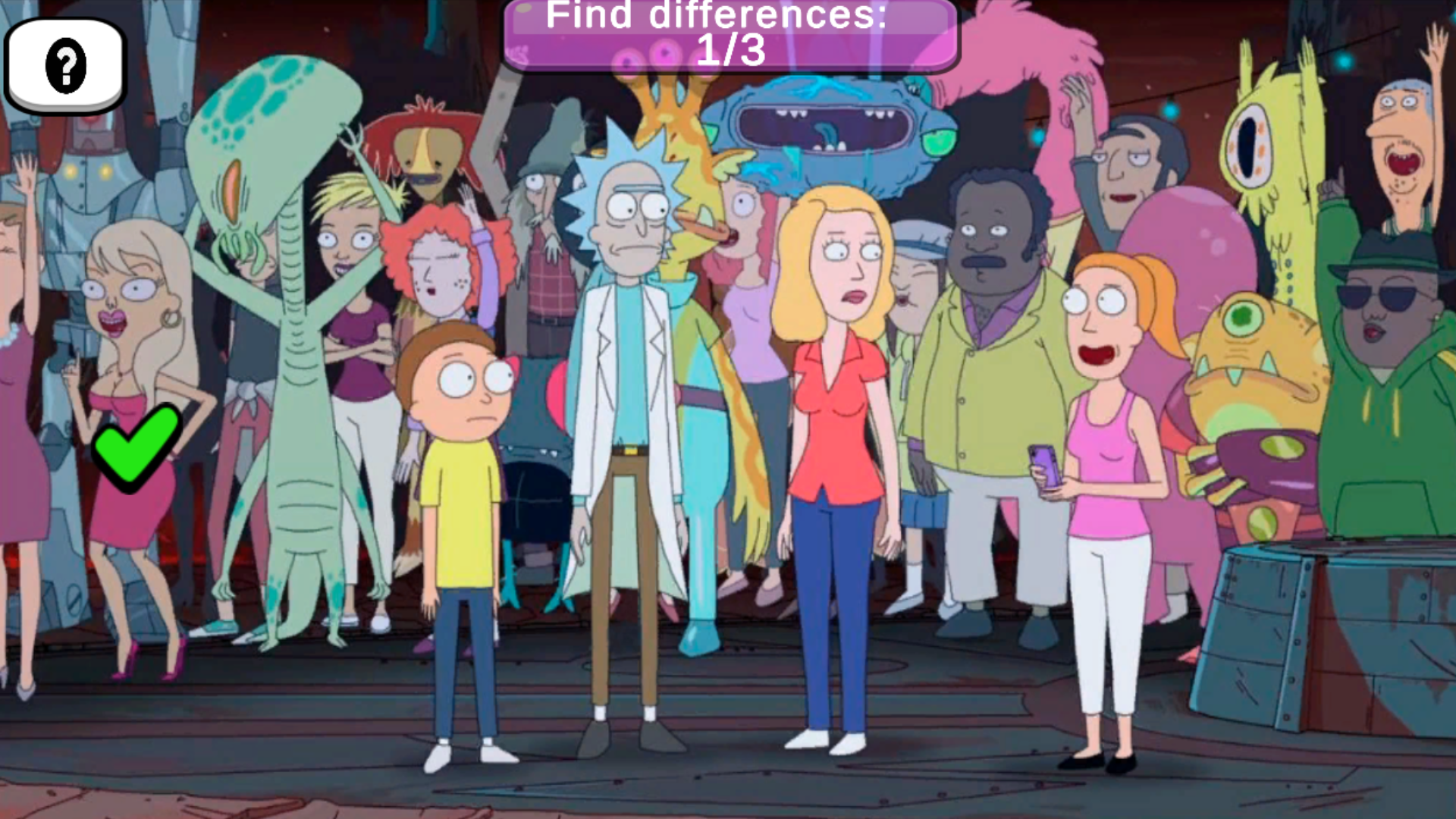 Rick and Morty: Finding the Differences — screenshot 4