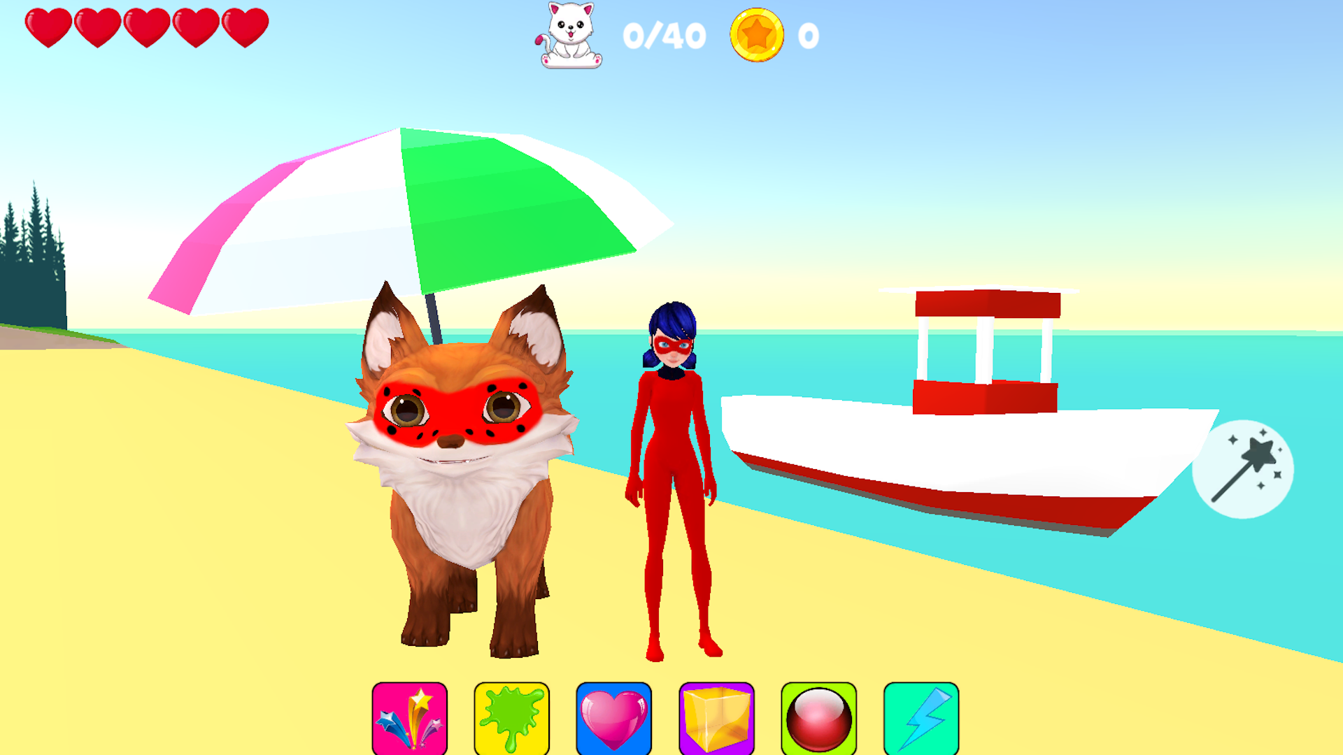 Super Lady 2: Defend the City screenshot