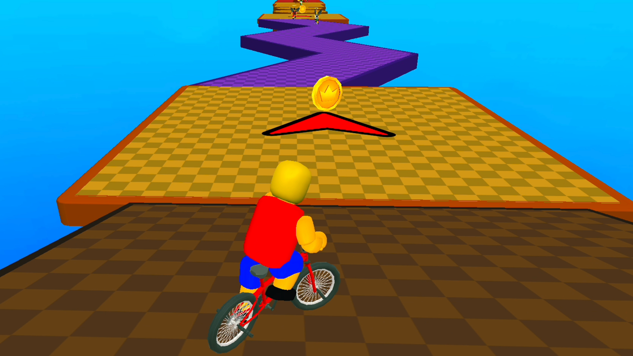 Obby Bike Rider screenshot