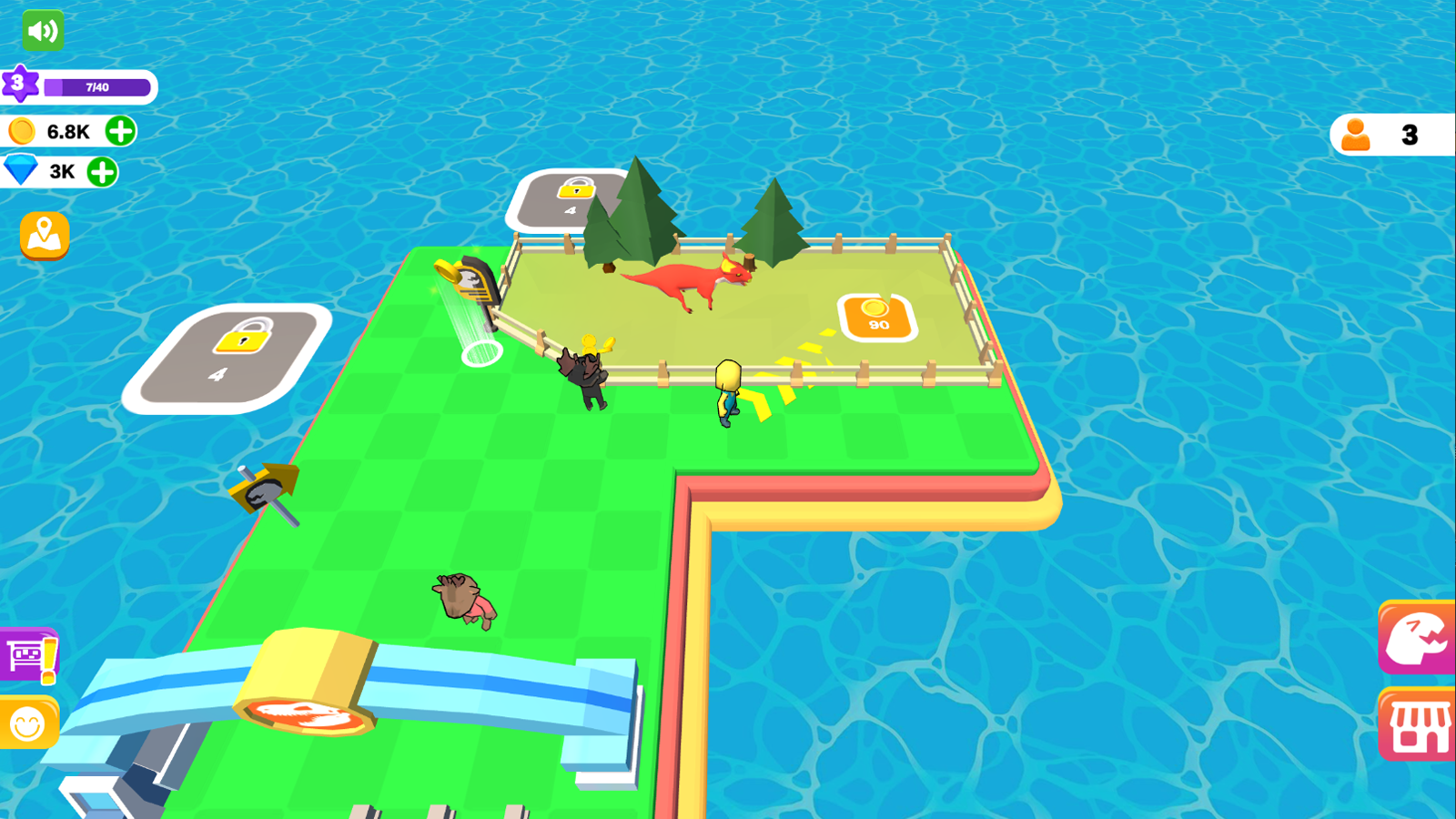 Mini Dino Park screenshot