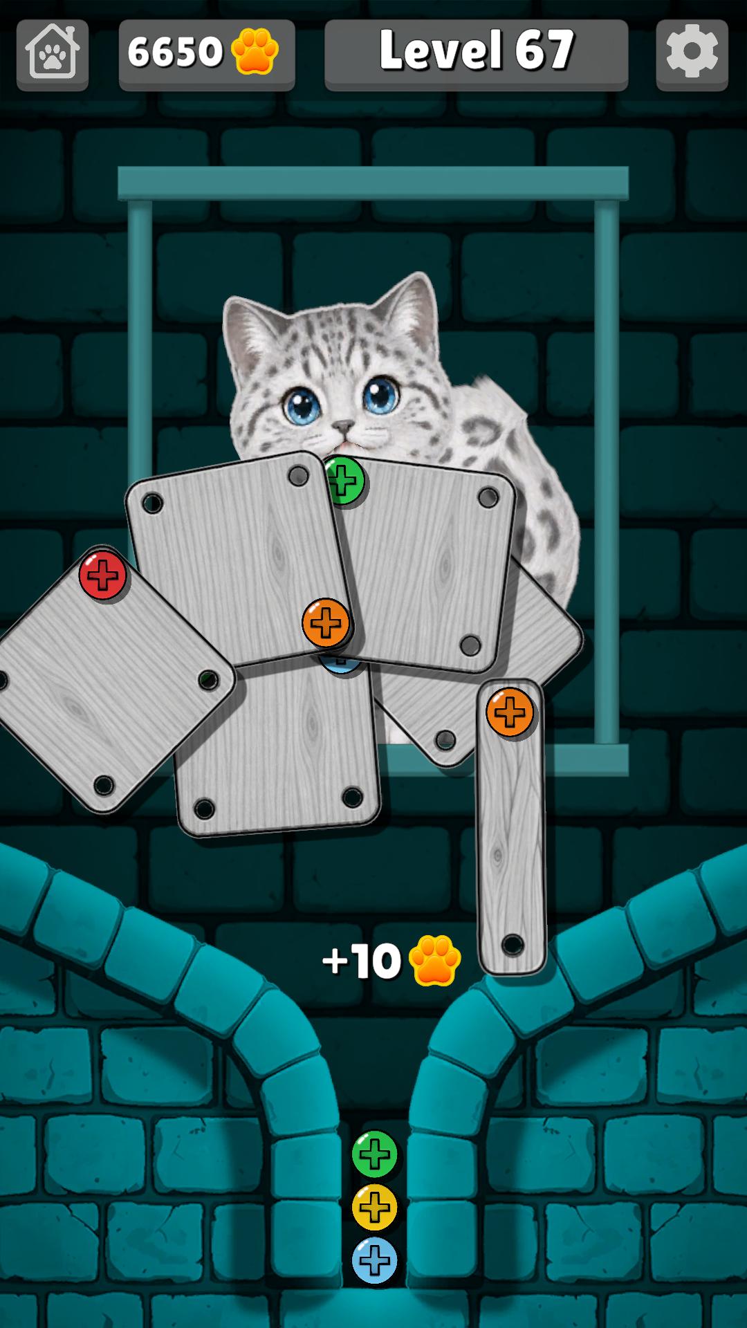 Save the Kittens: Screw Puzzle screenshot 4