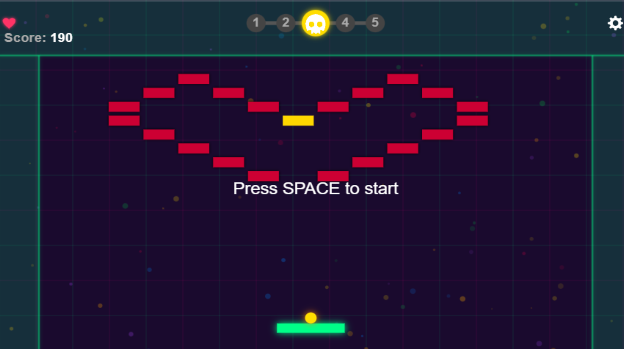 Neon Arkanoid — screenshot 2