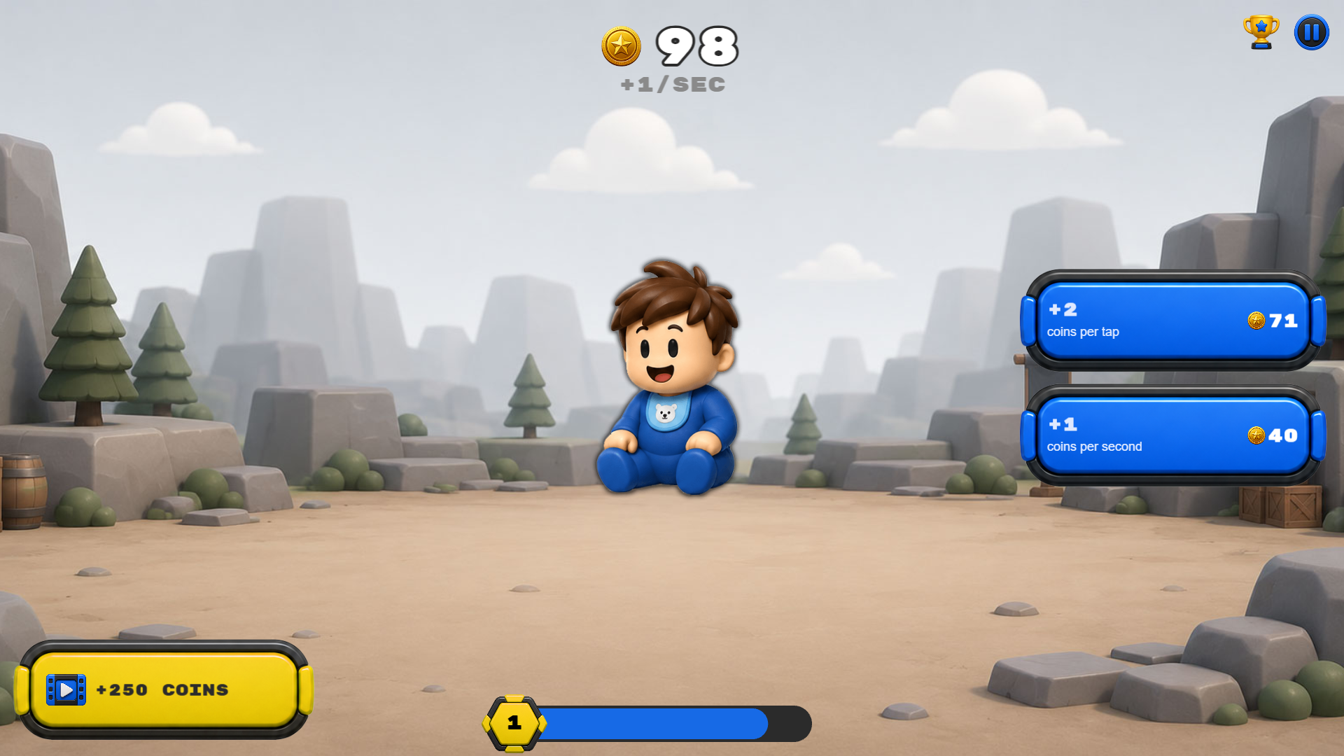 Obby: Hero Evolution — screenshot 1