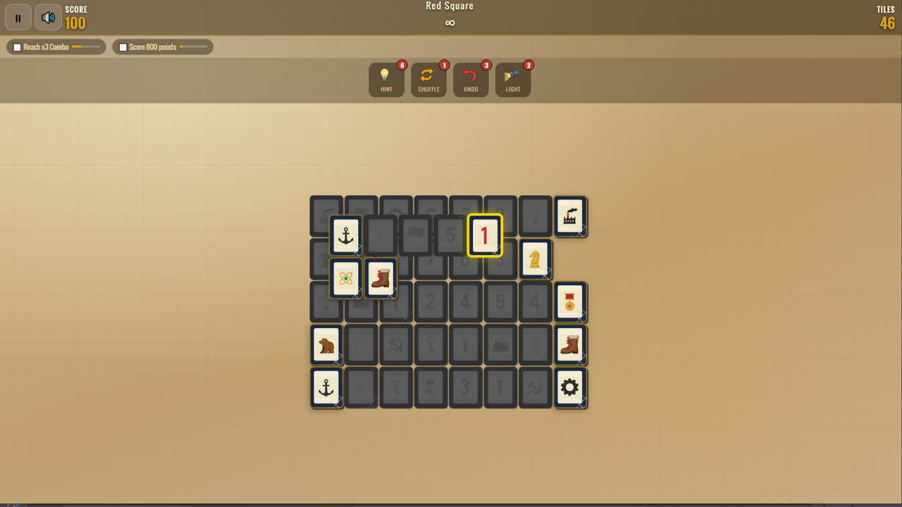Soviet Mahjong — screenshot 1